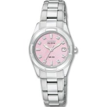 Citizen Eco-Drive Ladies Susan G. Komen Edition 8-Diamond Watch