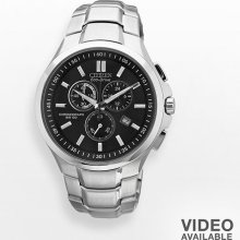 Citizen Eco-Drive Stainless Steel Chronograph Watch - At0900-54G - Men