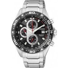 Citizen Eco-drive Super Titanium Chrono Sapphire Sports Watch Ca0030-52e