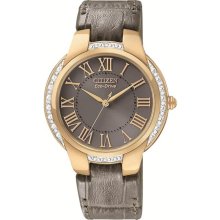 Citizen EM0093-08H Watch Ciena Ladies - Grey Dial