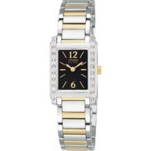 Citizen Ew9464-57 E Citizen Eco-drive Palidoro With Diamonds Women's Watch