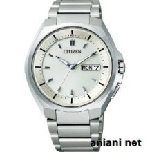 Citizen Lineup Attesa Men's At6010-59p Silver X White Watch