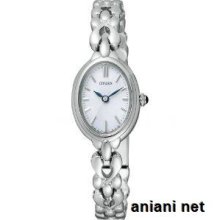 Citizen Lineup Citizen Collection Eco-drive Ladies Clb37-1691 Silver X White