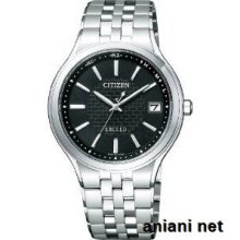 Citizen Lineup Exceed Men's As7040-59e Silver X Black Watch