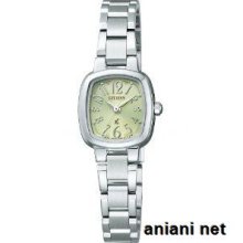 Citizen Lineup Xc Eco-drive Ladies Ex2020-52w Silver X Yellow Watch