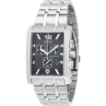 Citizen Men's At0910-51e Eco-drive Largo Stainless Steel Black Dial