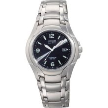 Citizen Men's Bm6060-57f E-d 180 Wr100 Titanium Watch