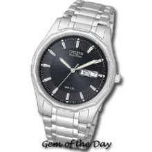 Citizen Men's Eco-Drive Day-Date Watch BM8430-59E