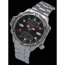 Citizen Promaster Aqualand Ii 200m Pro Divers Alarm Chronograph Jp1010-51e