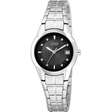 Citizen Stainless Steel 26mm Eco-Drive Wrist Watch