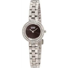 Citizen Women's Ex1080-56e Eco-drive Silhouette Crystal Watch