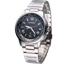 Citizen Xc Eco-drive Radio World Time Black Cb1020-54e Made In Japan