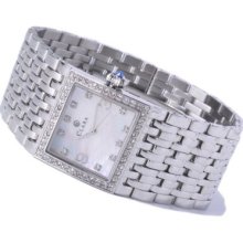 Clara by CW Women's Quartz Bracelet Watch Made w/ Swarovski Elements