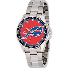 Coach Buffalo Bills Watch w/ Stainless Steel Band - NFL Officially Licensed