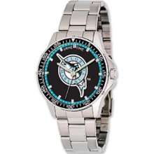 Coach Florida Marlins Watch w/ Stainless Steel Band - MLB Officially Licensed