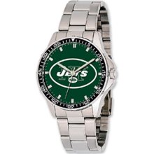 Coach New York Jets Watch w/ Stainless Steel Band - NFL Officially Licensed