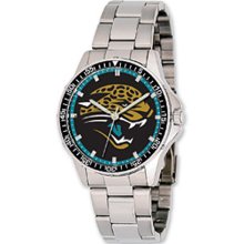 Coach NFL Jacksonville Jaguars Watch w/ Stainless Steel Band