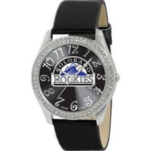 Colorado Rockies Ladies Glitz Watch