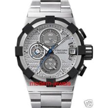 Concord C1 Chronograph Ss Bracelet Automatic 44mm Watch