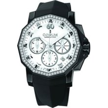 Corum Admiral's Cup Challenger 40 Chrono Black PVD Stainless Steel 984.970.97/F371 AA32