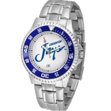 Creighton University Bluejays Mens Steel Bandwrist Watch