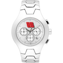 Dale Earnhardt Jr. #88 NASCAR Men's Hall of Fame Watch with Stainless Steel Bracelet