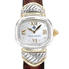 DAVID YURMAN Swiss Mechanical Gold Plated Silver Watch