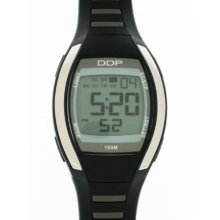 Ddp 4017302 Children's Digital Quartz Watch With Black Plastic Strap