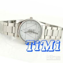 Delicate Lady Quartz White Dial Stainless-steel Battery Watch