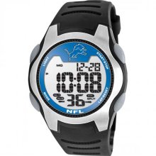 Detroit Lion watch : Detroit Lions Training Camp Watch - Silver/Black