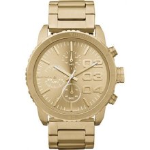 Diesel Advanced Chronograph Gold Tone Womens Watch DZ5302