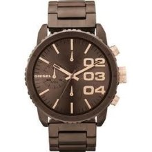 Diesel Dz5319 Brown Round Chronogrpah Bracelet Watch