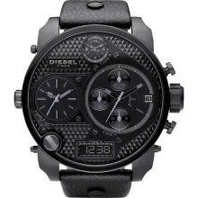 * Diesel DZ7193 BLACKOUT Oversize BadAss Leather