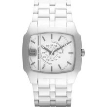 Diesel Mens White Plastic Bracelet DZ1548 Watch