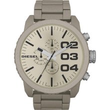 Diesel Sand Coloured XL Franchise Chronograph Men's Watch DZ4252