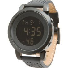 Digital Doppler Watch Black/Brushed, One Size - Li