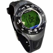 Digital Fishing Watch With Moon Phases, Tides, Sunrise, Calendar