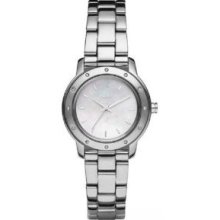 DKNY Unisex NY8225 Silver Stainless-Steel Quartz Watch with