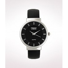 dressbarn Solid Faux Leather Bangle Watch