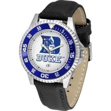 Duke Blue Devils NCAA Mens Leather Wrist Watch ...