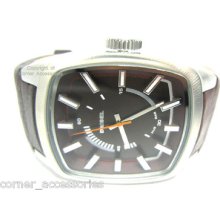 Dz1528 Diesel Men Sunray Dial Analog Brown Band 5atm Watch