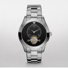 Emporio Armani Meccanico Stainless Steel Mens Watch