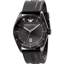 Emporio Armani Rubber Strap Watch