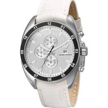 Emporio Armani Sportivo White Mens Watch Watch