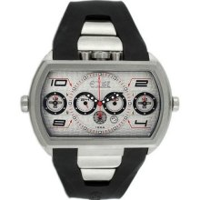 Equipe Dash XXL Men's Watch with Silver Case and Dial