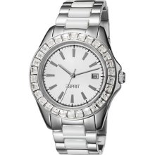 ES105902001 Esprit Ladies Dolce Vita Ceramic Pure Silver Watch