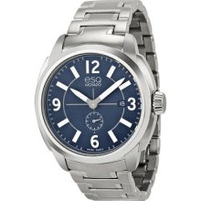 Esq Excel Blue Dial Stainless Steel Mens Watch 07301409