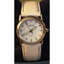 Excellent Condition Women's Talbots Quartz Watch / Luminous Hands / Leather Band