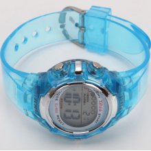 Fashion Elegant Digital Display Led Electronic Sport Wrist Watch Blue