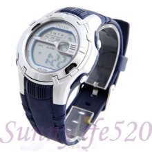 Fashion Luminous Water Proof Alarm Chronog Men Women Digital Sports Watch Golden